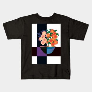 Delicate tangerine bonsai Kids T-Shirt